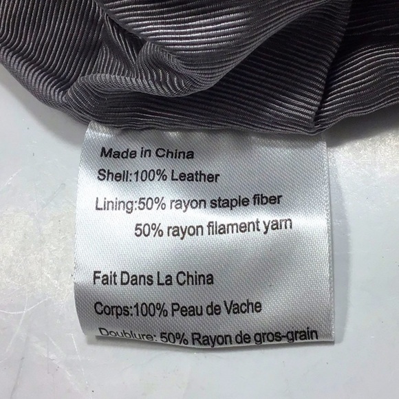 ELLIOTT LUCCA RARE CALYPSO COLORBLOCKED LEATHER CLUTCH - Picture 7 of 11